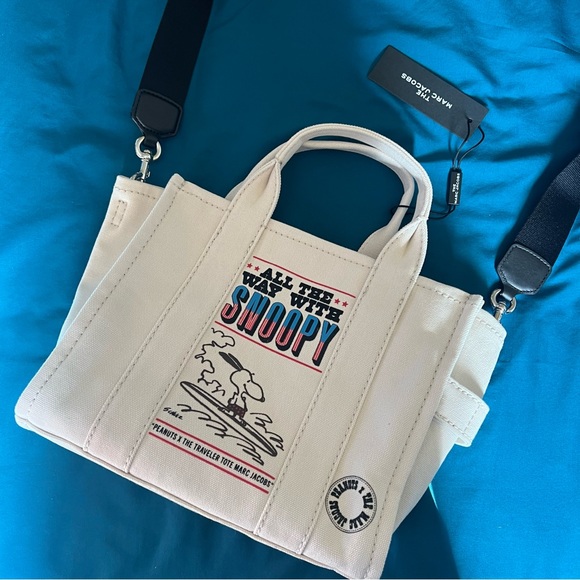 Marc Jacobs x Snoopy Peanuts mini tote bag - Picture 1 of 9